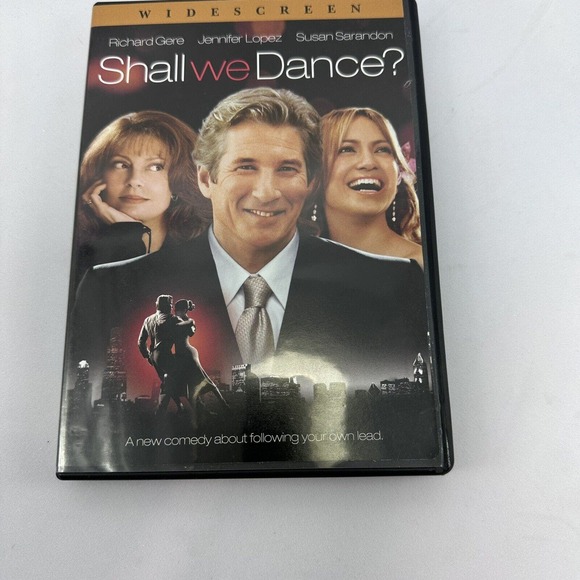 Shall We Dance Movie DVD Wide Screen Watched Once Richard Gere‎ J Lo Susan Saran - Picture 2 of 6